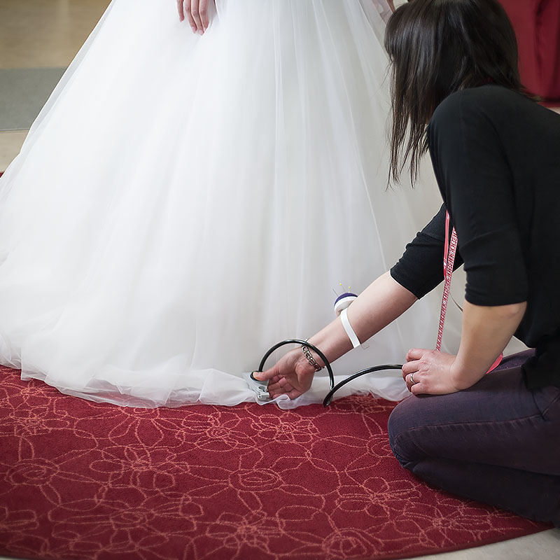 Brautkleid Änderung